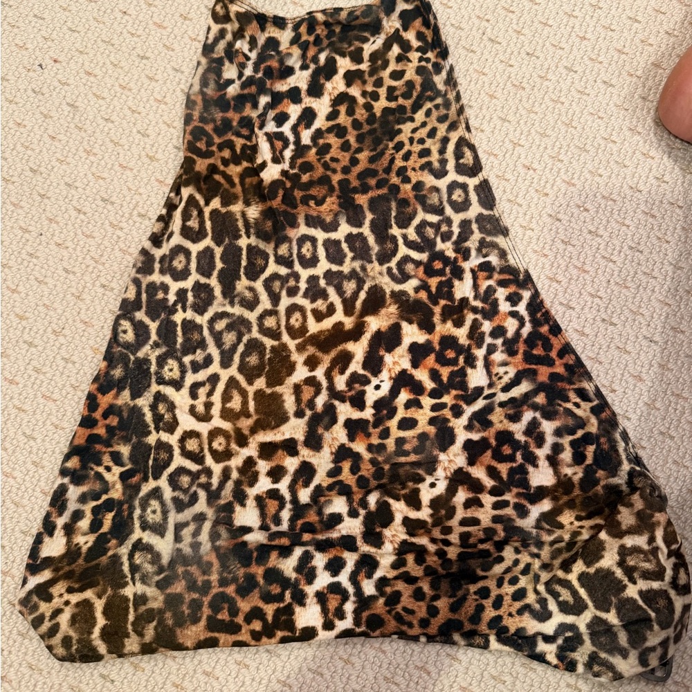 Jaded London Leopard Print top- Brown & Black